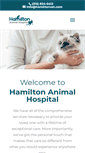 Mobile Screenshot of hamiltonvet.com